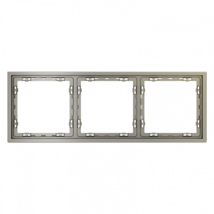 Рамка 3 поста VOLTUM VLS100304 шелк