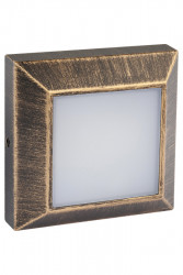 Настенный светильник Lutec W4021 Gb Встраиваемые светильники c LED