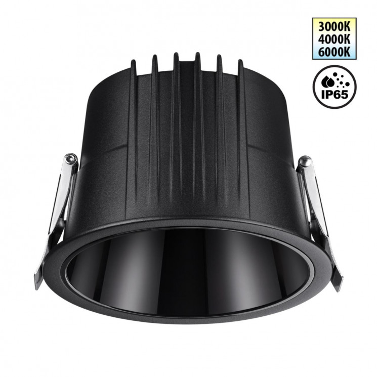 Встраиваемый светодиодный светильник с переключателем цветовой температуры Novotech 359429 SPOT