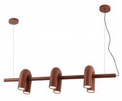 Kink Light 08465-3A,06 Подвес Канти терракотовый w121*20 h150 Led 36W (3000-6000K)