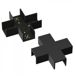 Коннектор Maytoni Technical  Elasity TRA160CX-11B Magnetic track system Elasity черный