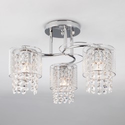 Потолочный светильник Eurosvet 30137/3 хром Bonnie