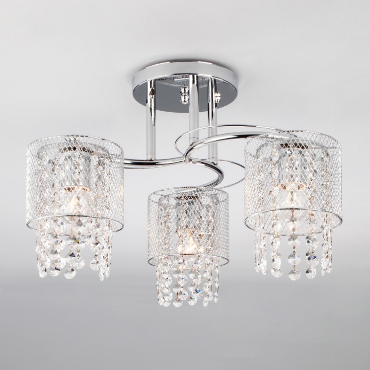 Потолочный светильник Eurosvet 30137/3 хром Bonnie