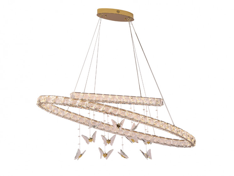 Подвесной светильник NEWPORT 8120/120 oval gold