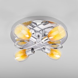 Потолочный светильник  Eurosvet Potpourri 30151/4 желтый