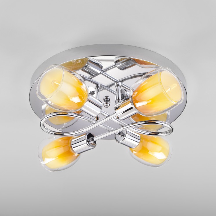 Потолочный светильник  Eurosvet Potpourri 30151/4 желтый