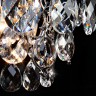 Светильник настенный Eurosvet Crystal 10081/2 хром/прозрачный хрусталь Strotskis