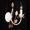 Светильник настенный Eurosvet Flora 60023/1 белый с золотом