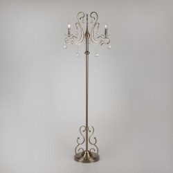 Напольный светильник  Eurosvet Ernin 12505/3F античная бронза Strotskis