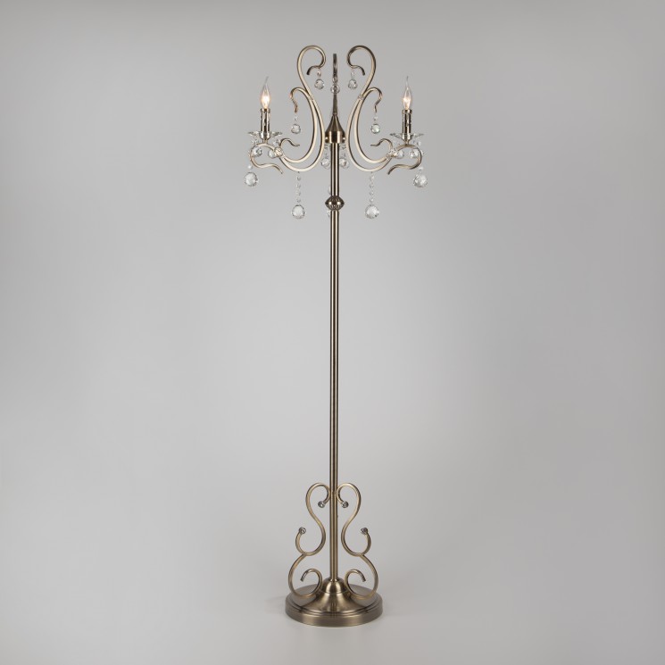 Напольный светильник  Eurosvet Ernin 12505/3F античная бронза Strotskis