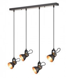 Подвесная люстра Vele Luce VL6544P04 VULCANO