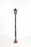 Уличный фонарный столб YAOHUALUX 79808 lg Gb PETERSBURG lead GLASS
