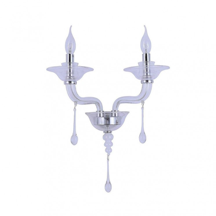 Бра Crystal Lux MONICA AP2 CHROME/TRANSPARENT
