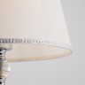 Настольная лампа с абажуром Eurosvet Sortino 01071/1 хром