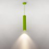 Светодиодный подвесной светильник Eurosvet 50154/1 LED зеленый