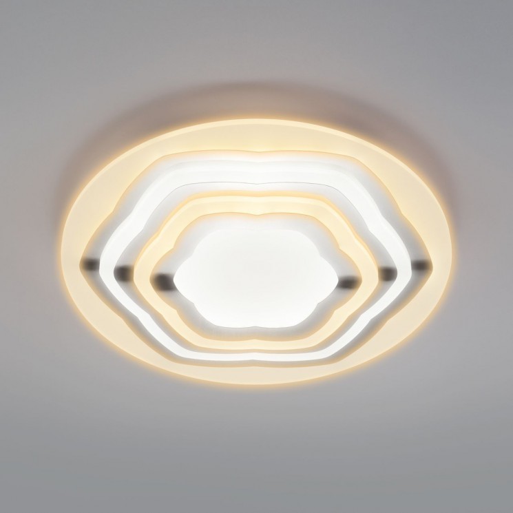 Потолочный светильник Eurosvet 90117/4 хром Siluet