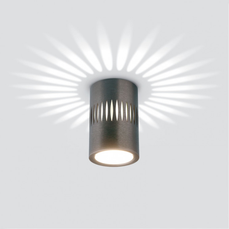 Накладной светильник Elektrostandard DLS026 7W 4200К графит  DLS026