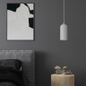 Светильник подвесной гипсовый, длина провода 2м (есть возможность покраски) Novotech 370978 OVER
