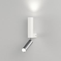 Настенный светильник Eurosvet 40020/1 LED белый/хром Pitch