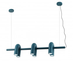 Kink Light 08465-3A,07 Подвес Канти лазурный w121*20 h150 Led 36W (3000-6000K)