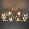 Потолочный светильник Eurosvet 60073/8 античная бронза Cyrus
