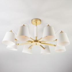 Потолочный светильник Eurosvet 70083/8 золото Frozen