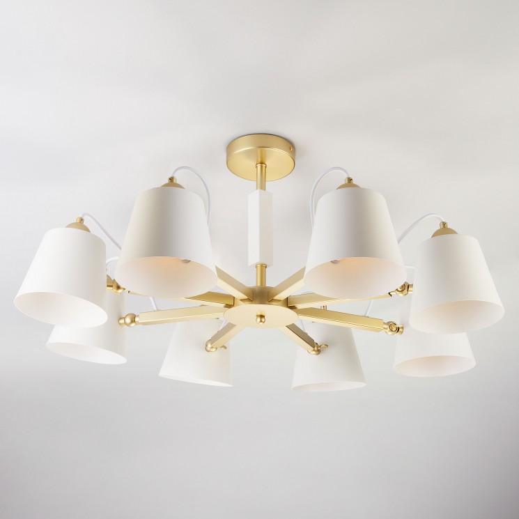 Потолочный светильник Eurosvet 70083/8 золото Frozen