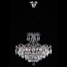 Подвесной светильник  Eurosvet Crystal 10080/6 хром/прозрачный хрусталь Strotskis