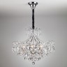 Подвесной светильник  Eurosvet Crystal 10080/6 хром/прозрачный хрусталь Strotskis