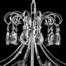 Подвесной светильник  Eurosvet Crystal 10080/6 хром/прозрачный хрусталь Strotskis
