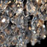 Подвесной светильник  Eurosvet Crystal 10080/6 хром/прозрачный хрусталь Strotskis