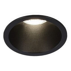Светильник встраиваемый ST Luce Черный LED 1*7W 4000K 560Lm Ra80 60° IP20 D60xH79 100-240V    ST754.448.07