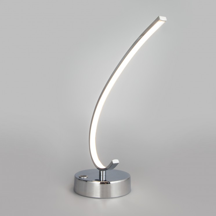 Настольный светодиодный светильник Eurosvet Rush 80416/1 хром