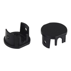 Торцевая заглушка SUPER5 (2 шт) ST Luce Черный  ST070.409.14