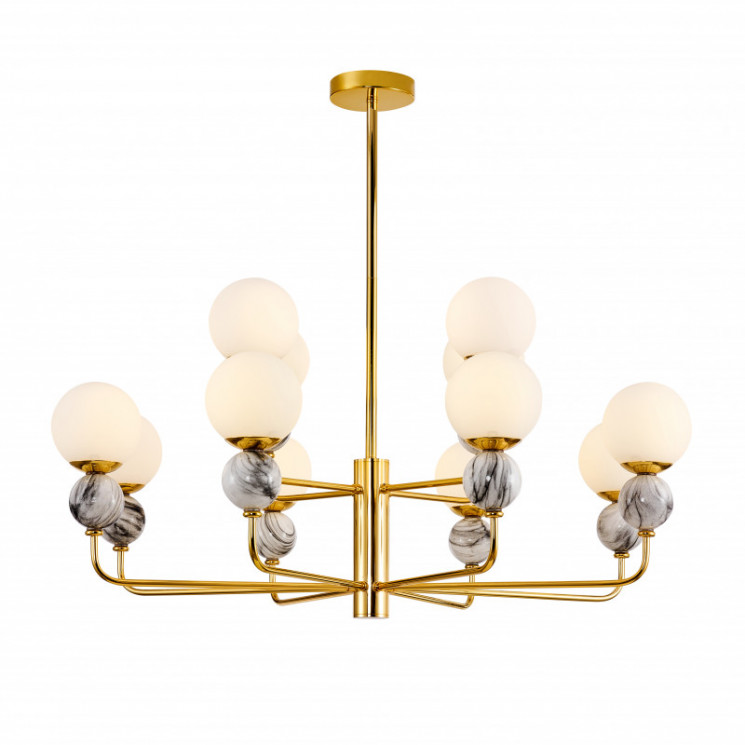 Люстра на штанге Favourite 3010-12P Sangamarmer