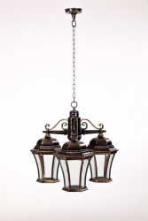 Подвесной уличный светильник YAOHUALUX 91370L/3 Gb ASTORIA 1 L