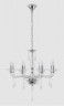 Люстра Crystal Lux MONICA SP8 CHROME/TRANSPARENT