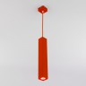 Светодиодный подвесной светильник Eurosvet 50154/1 LED красный Cant