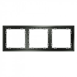 Рамка 3 поста VOLTUM VLS100306 титан