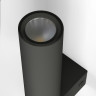 Настенный светильник Eurosvet 40020/1 LED черный/латунь Pitch