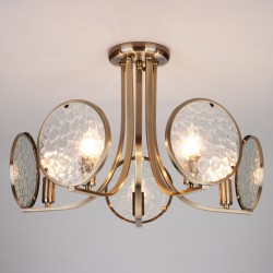 Потолочный светильник Eurosvet 60073/5 античная бронза Cyrus