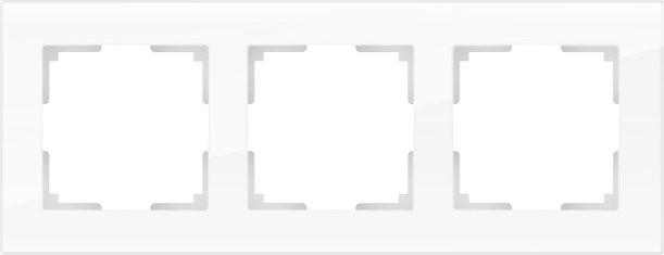 Рамка на 3 поста Werkel W0031101 (Favorit WL01-Frame-03 Белый)
