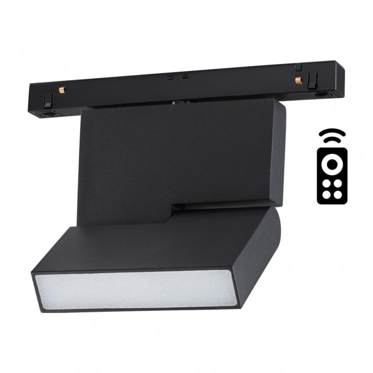 Трековый светильник для низковольного шинопровода диммируемый с пультом ДУ, со сменой цв. температур NOVOTECH SHINO 358626