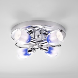 Потолочный светильник  Eurosvet Potpourri 30151/4 синий