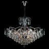 Подвесной светильник  Eurosvet Crystal 10080/12 хром/прозрачный хрусталь Strotskis