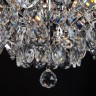 Подвесной светильник  Eurosvet Crystal 10080/12 хром/прозрачный хрусталь Strotskis