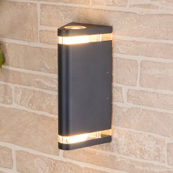 Настенный уличный светильник Techno 1484 черный