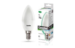Лампа светодиодная Camelion LED8-C35/830/E14