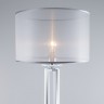 Настольная лампа с абажуром Eurosvet Fargo 01078/1 хром