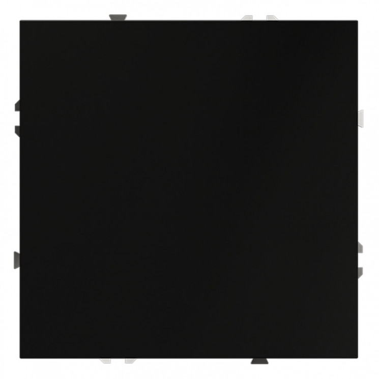 Заглушка VOLTUM S70 с суппортом, VOLTUM VLS080108 черный